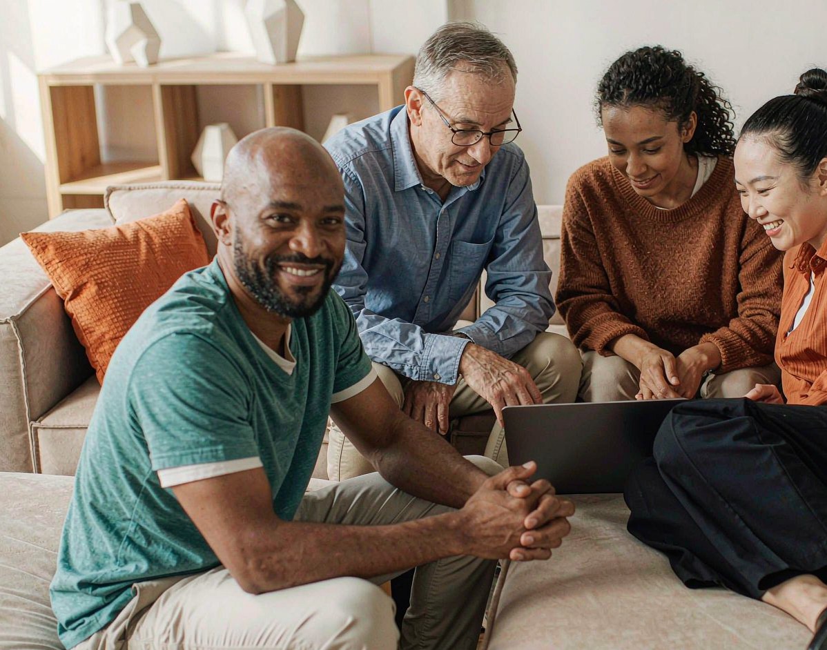 The ChooseSaaS editorial team reviewing software together